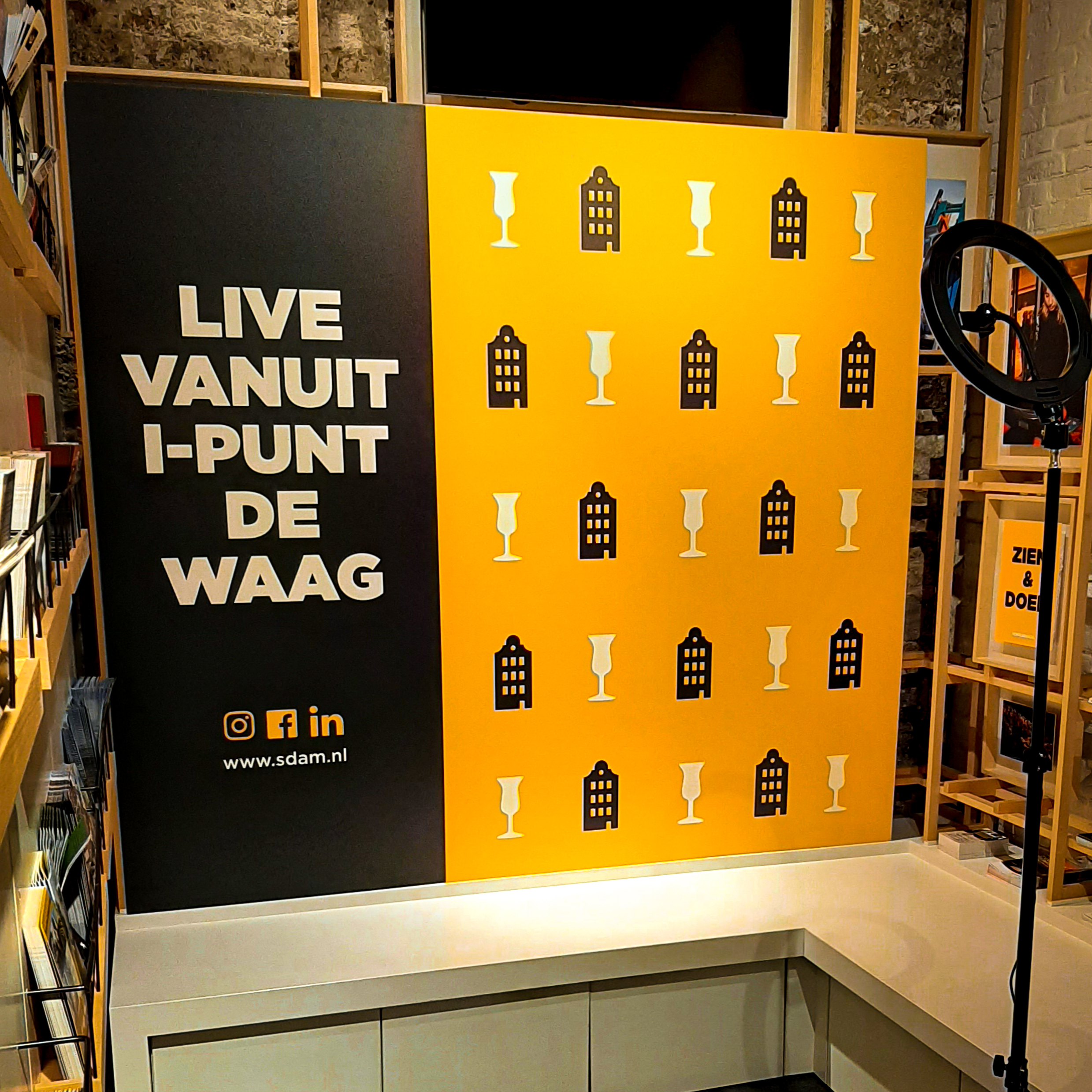 Live vanuit i-punt de Waag