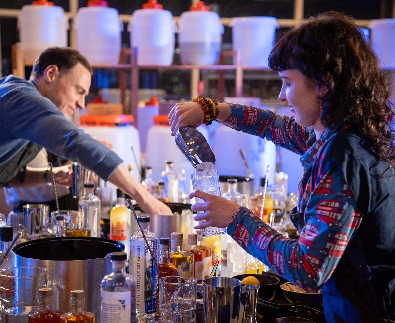 Serious en Stormy Cocktailworkshop