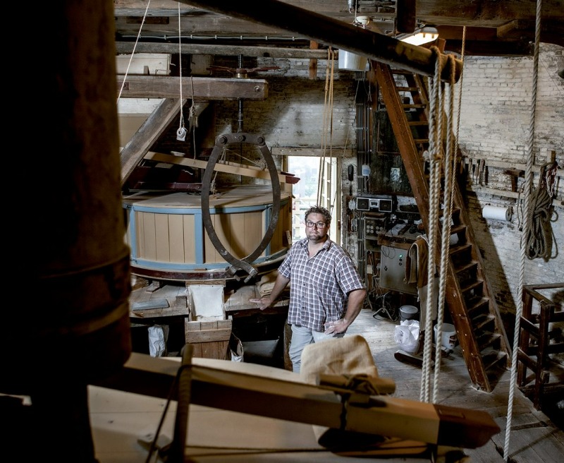 In Schiedam scheiden ze kaf van het koren