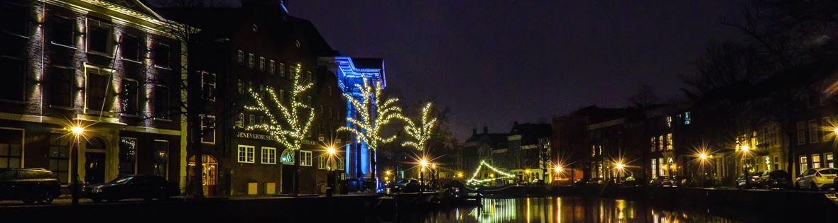 Kerstballen actie & winterse magie in Schiedam 