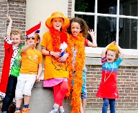 Koningsdag in Schiedam