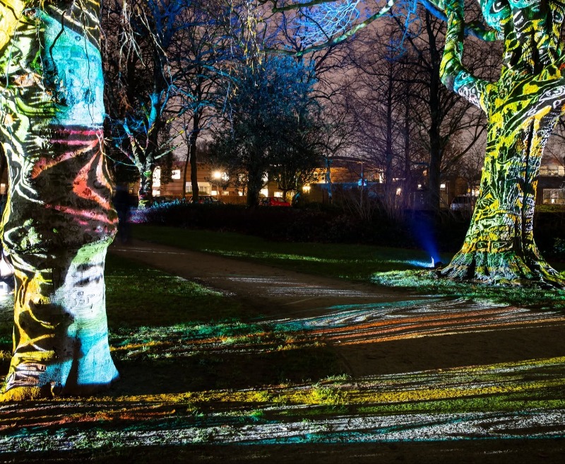 Lichtkunstfestival Winterlicht