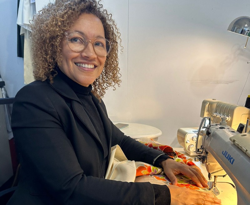 Masterclasses Naaitechnieken met Bia in het Stedelijk Museum Schiedam