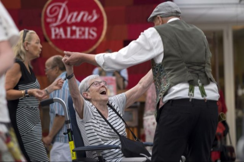 Danspaleis in de Korenbeurs Schiedam 
