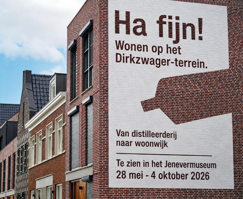 Tentoonstelling | transformatie van distilleerderij naar woonwijk.