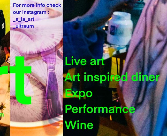 A La Art | Nico vd Dool | diner & artist performance 