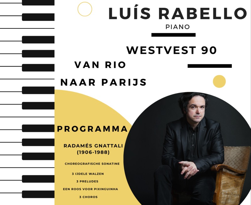 Luís Rabello | Piano | Westvest90-kerk