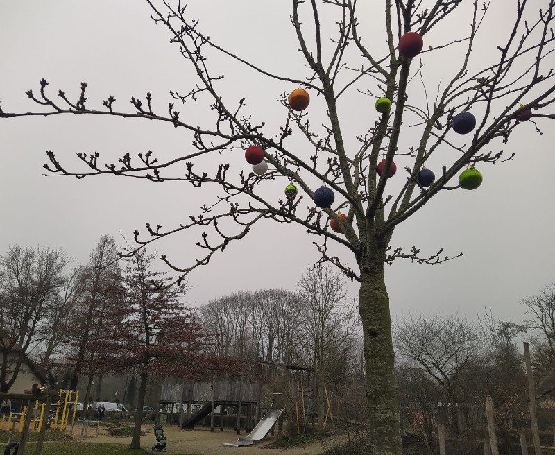 Kerstballentocht Prinses Beatrixpark