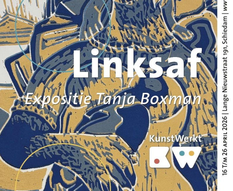 Linksaf Kunstwerkt Schiedam 