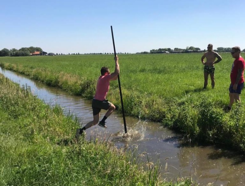 Polder polsstokspringen