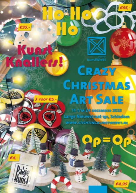 The Crazy Christmas Art Sale! 