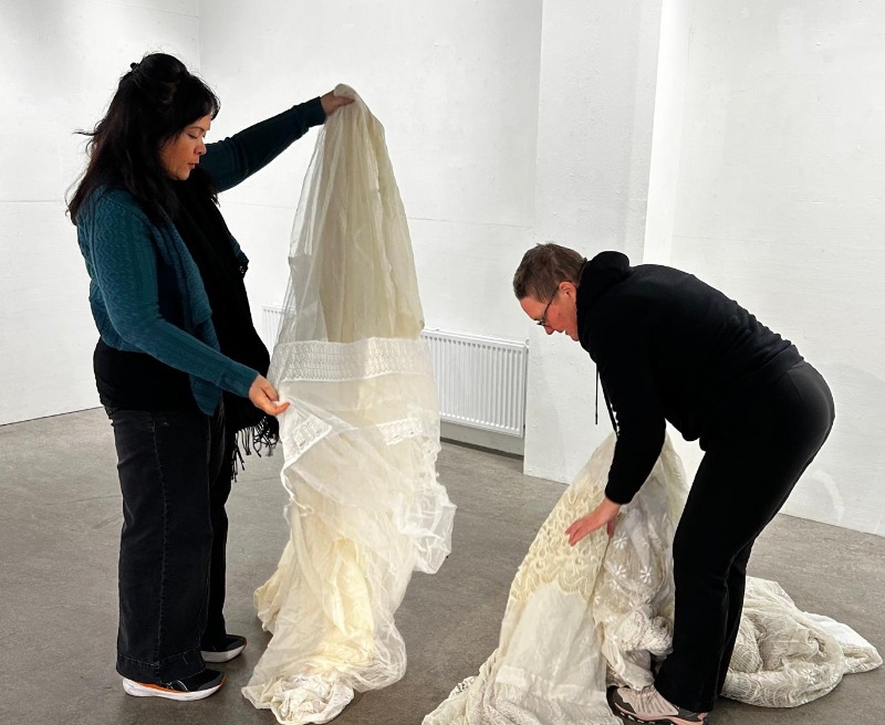 Under construction Kunstwerkt Schiedam