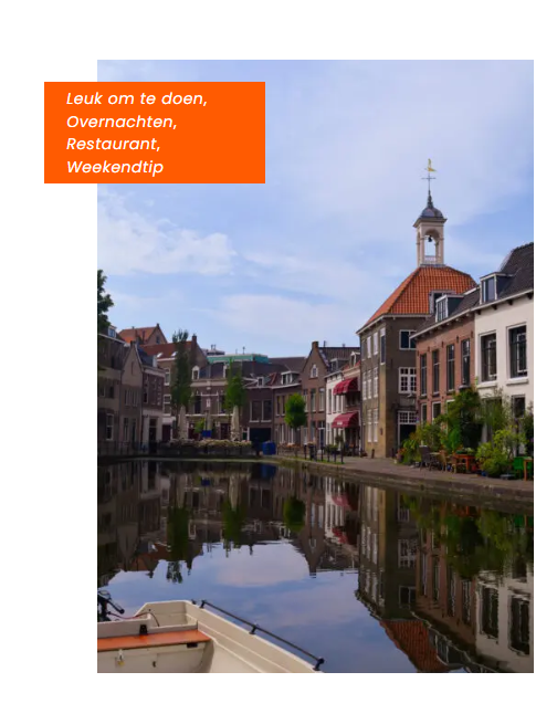 Schiedam ontdekken met Barts Boekje